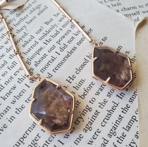 Kendra Scott Charmian Drop Earrings Sable Mica